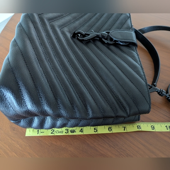 Rebecca Minkoff Edie large leather satchel with removable shoulder strap - Picture 11 of 12